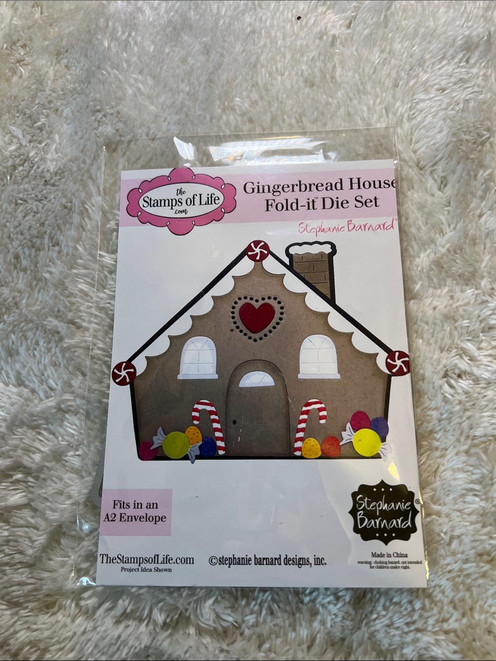 The Stamps of Life Gingerbread House Fold-it Die Set